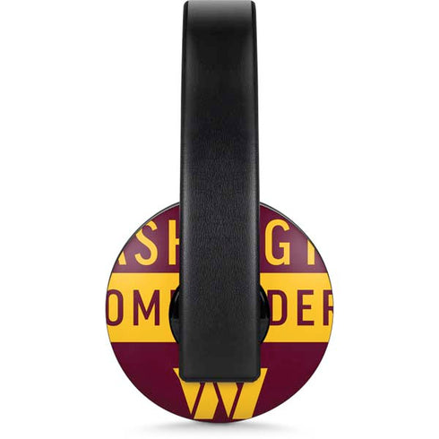 NFL Washington Commanders PlayStation 4 Gold Wireless Headset Skin