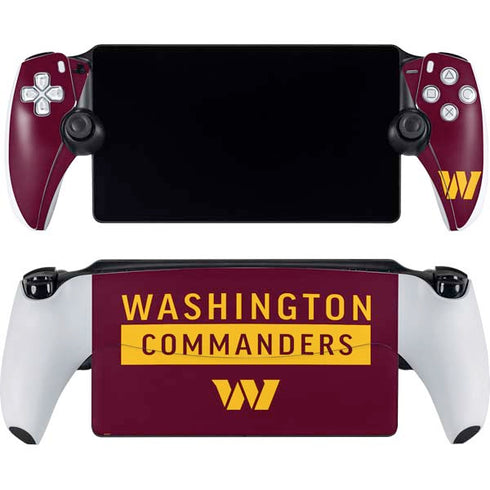 NFL Washington Commanders PlayStation PS5 Skins