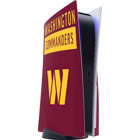 NFL Washington Commanders PlayStation PS5 Skins