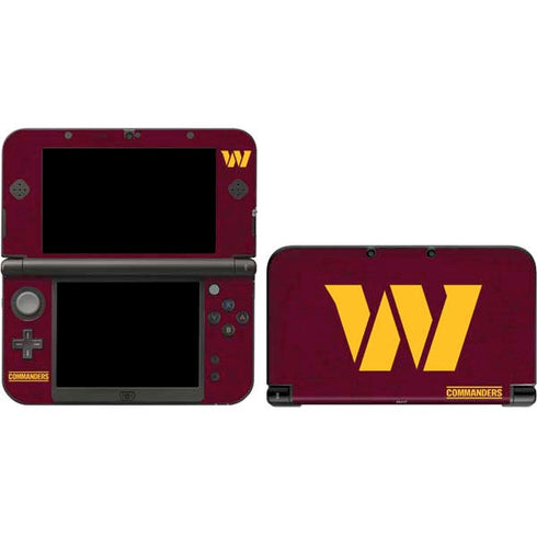 NFL Washington Commanders Distressed Nintendo Skins