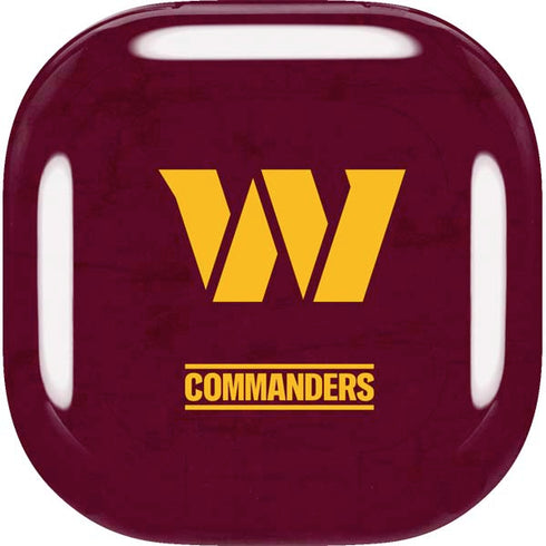 NFL Washington Commanders Distressed Galaxy Buds Live Skin
