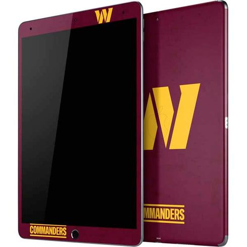 NFL Washington Commanders Distressed iPad Skins