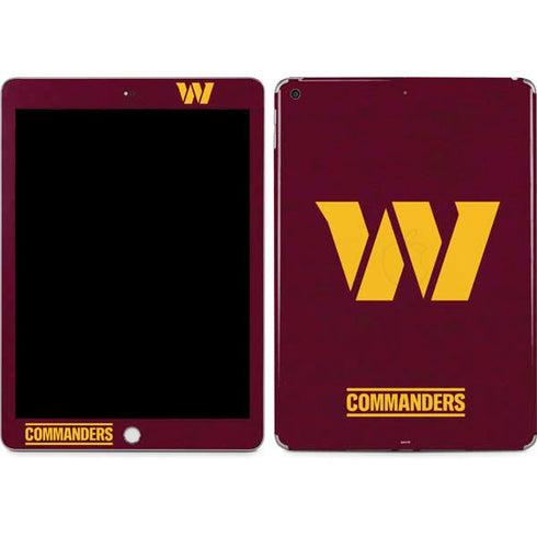 NFL Washington Commanders Distressed Apple iPad Skin