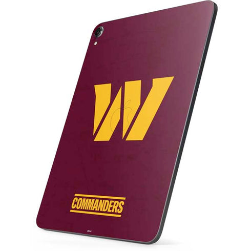 NFL Washington Commanders Distressed Apple iPad Pro Skin