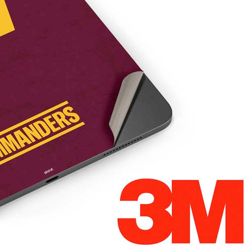 NFL Washington Commanders Distressed Apple iPad Pro Skin