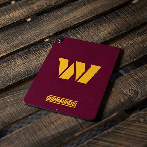 NFL Washington Commanders Distressed Apple iPad Pro Skin