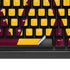 NFL Washington Commanders Distressed K95 RGB PLATINUM Mechanical Gaming Keyboard Skin