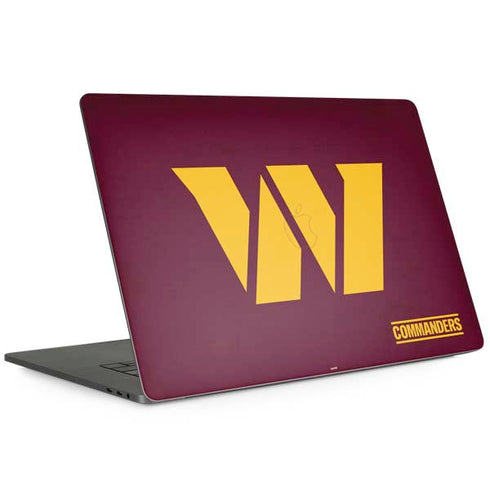 NFL Washington Commanders Distressed MacBook Skins