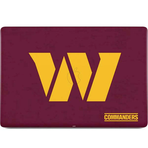 NFL Washington Commanders Distressed MacBook Skins