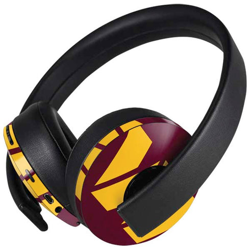 NFL Washington Commanders Distressed PlayStation 4 Gold Wireless Headset Skin