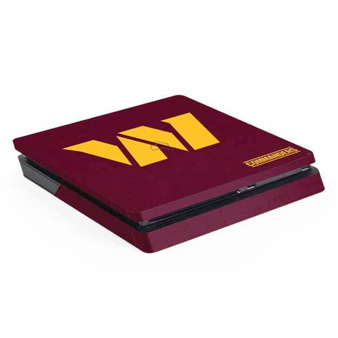 NFL Washington Commanders Distressed PlayStation PS4 Skins