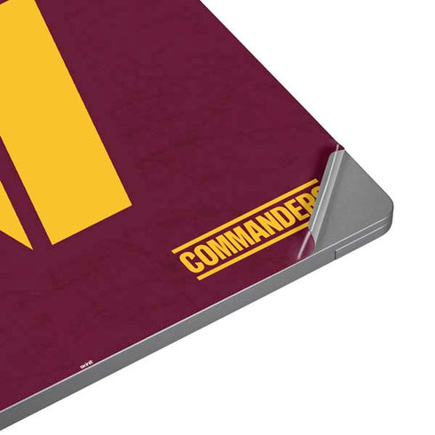 NFL Washington Commanders Distressed Laptop Skins
