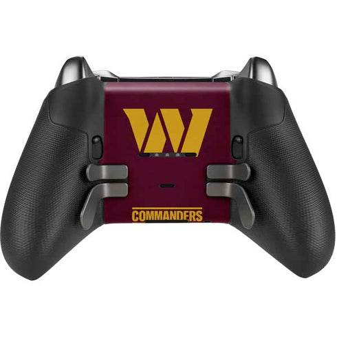 NFL Washington Commanders Distressed Xbox Elite Wireless Controller Series 2 Skin