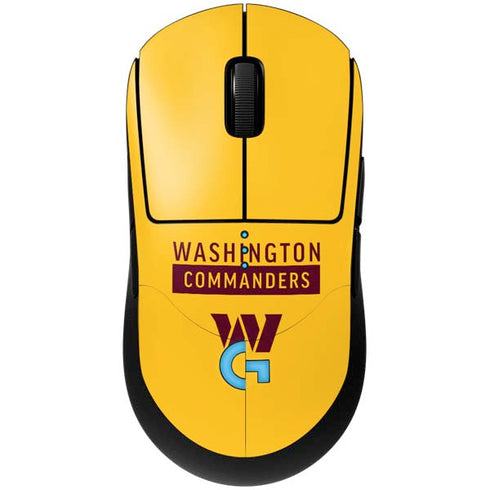 NFL Washington Commanders Yellow G Pro Wireless Gaming Mouse Skin