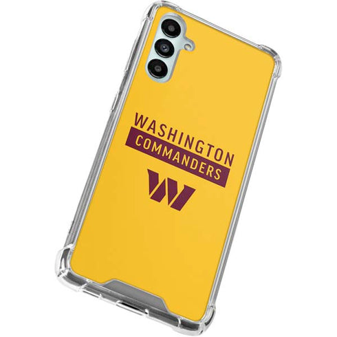 NFL Washington Commanders Yellow Gabb Phone 4 Clear Case