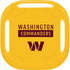NFL Washington Commanders Yellow Galaxy Buds Live Skin