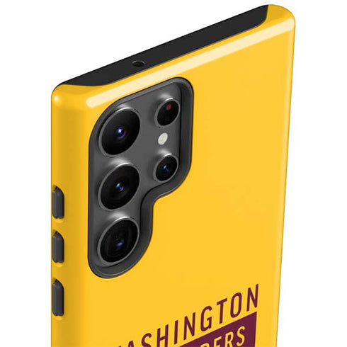NFL Washington Commanders Yellow Galaxy S23 Ultra Pro Case