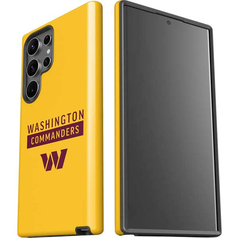 NFL Washington Commanders Yellow Galaxy S23 Ultra Pro Case