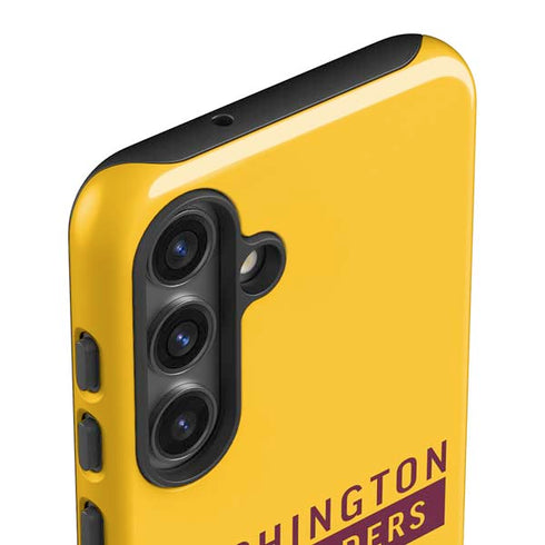 NFL Washington Commanders Yellow Galaxy S25 Impact Case