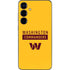 NFL Washington Commanders Yellow Galaxy S24 Plus Skin