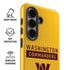 NFL Washington Commanders Yellow Galaxy S26 Impact Case