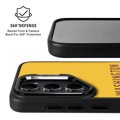 NFL Washington Commanders Yellow Galaxy S26 Plus Kickstand Case