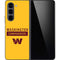 NFL Washington Commanders Yellow Galaxy Z Fold5 5G Skin