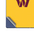 NFL Washington Commanders Yellow Galaxy Z Fold6 Skin