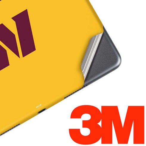 NFL Washington Commanders Yellow iPad Skins