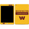 NFL Washington Commanders Yellow Apple iPad Skin
