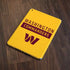 NFL Washington Commanders Yellow Apple iPad Skin
