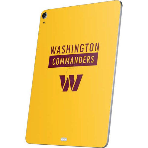 NFL Washington Commanders Yellow Apple iPad Air Skin