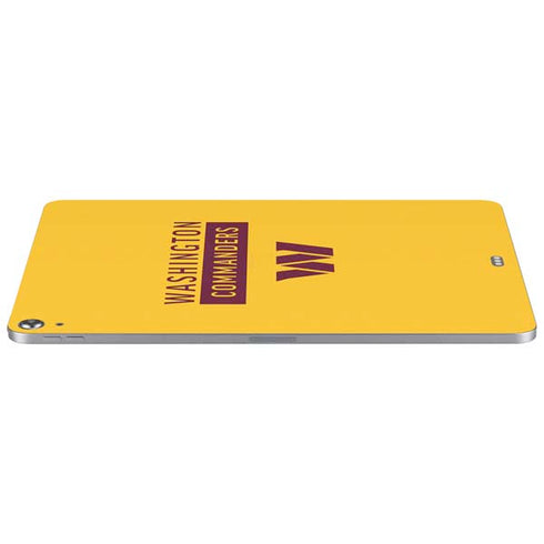 NFL Washington Commanders Yellow Apple iPad Air Skin