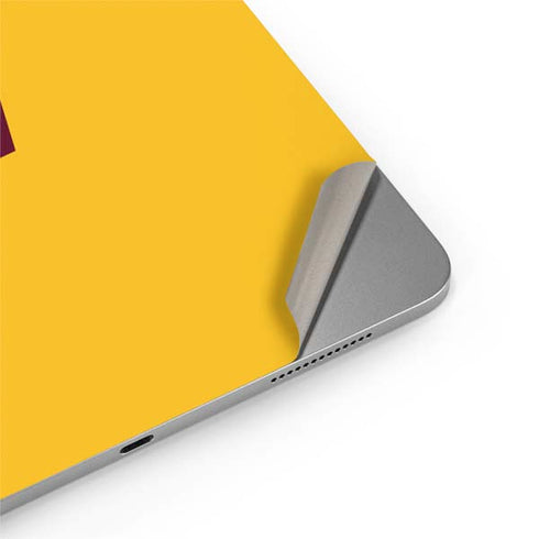 NFL Washington Commanders Yellow Apple iPad Air Skin