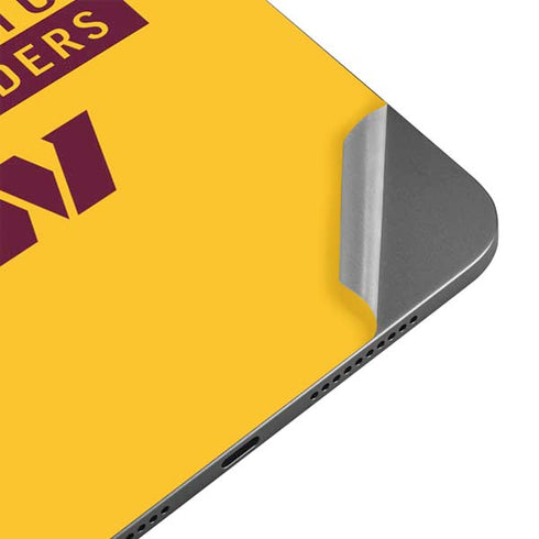 NFL Washington Commanders Yellow Apple iPad Mini Skin