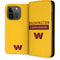 NFL Washington Commanders Yellow iPhone 15 Pro Folio Case