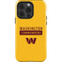 NFL Washington Commanders Yellow iPhone 15 Pro Impact Case