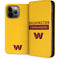 NFL Washington Commanders Yellow iPhone 15 Pro Max Folio Case