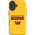 NFL Washington Commanders Yellow iPhone 16 Plus Impact Case
