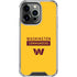 NFL Washington Commanders Yellow iPhone 16 Pro Clear Case