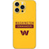 NFL Washington Commanders Yellow iPhone 16 Pro Max Skin