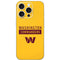 NFL Washington Commanders Yellow iPhone 16 Pro Skin