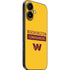 NFL Washington Commanders Yellow iPhone 16 Skin
