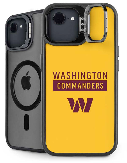 NFL Washington Commanders Yellow iPhone 16e Kickstand Case