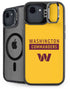 NFL Washington Commanders Yellow iPhone 16e Kickstand Case