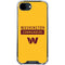 NFL Washington Commanders Yellow iPhone 16e Clear Case