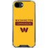 NFL Washington Commanders Yellow iPhone 16e Clear Case