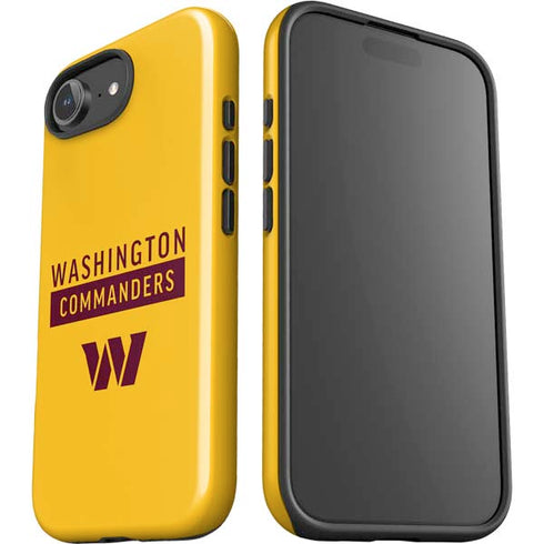 NFL Washington Commanders Yellow iPhone 16e Impact Case