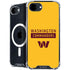 NFL Washington Commanders Yellow iPhone 16e MagSafe Case