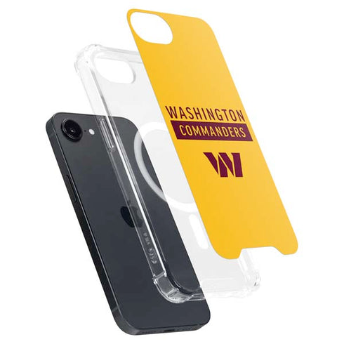 NFL Washington Commanders Yellow iPhone 16e MagSafe Case